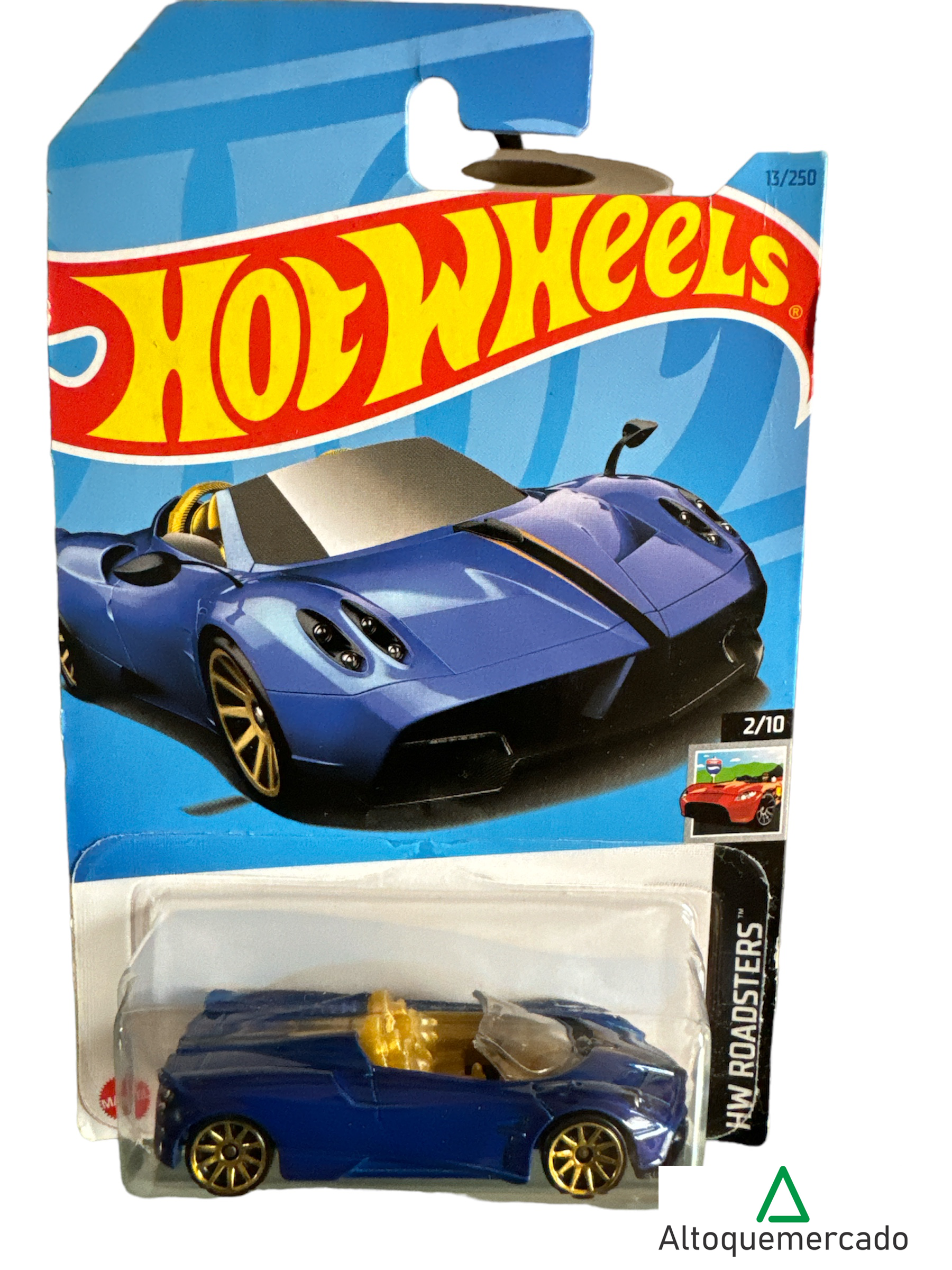 HOTWHEELS 17 pagani wayra roadster