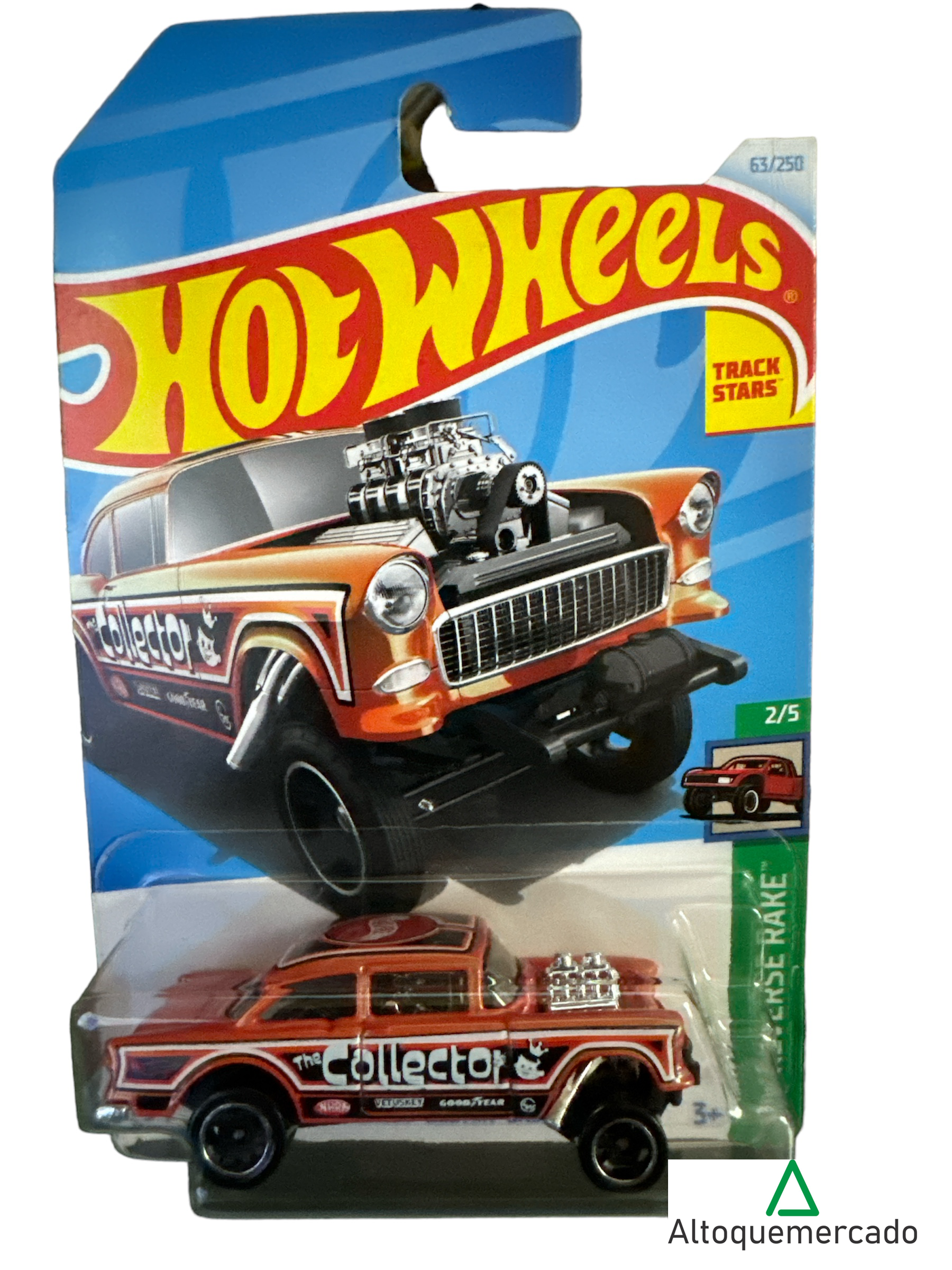 HOTWHEELS 55 chevy bel air gasser